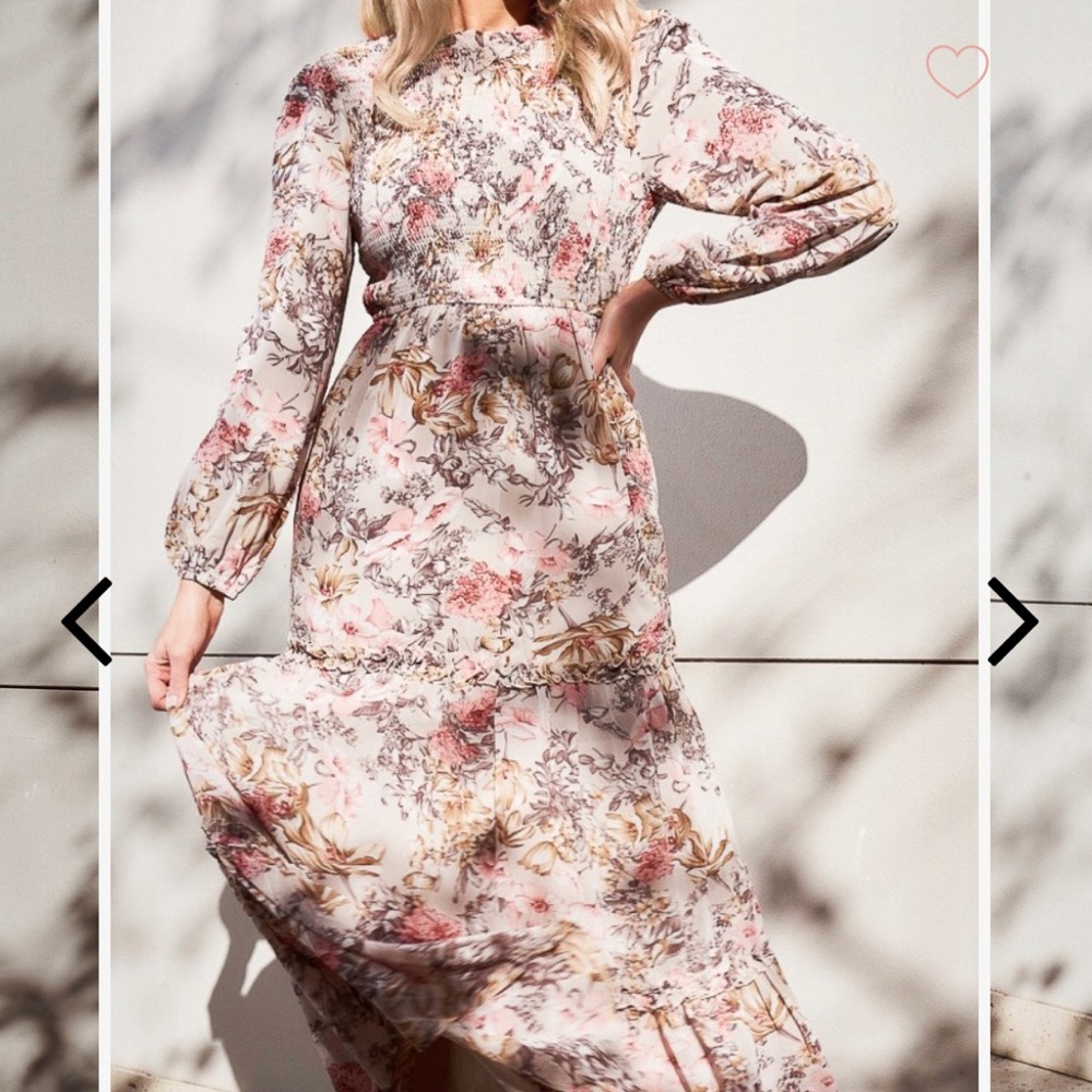 Esther & Co Floral Aliyah Dress